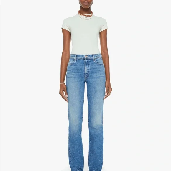 NWT MOTHER The Kick it in Tequila Sunrise sz27 - Picture 1 of 7